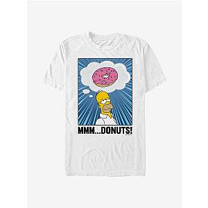The Simpsons T-Shirts - The Simpsons Homer Mmm Donuts T-Shirt