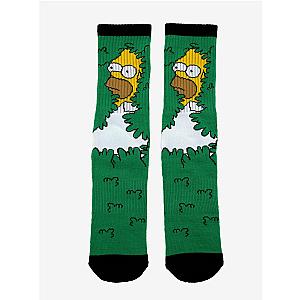 The Simpsons Socks - The Simpsons Homer Bush Crew Socks