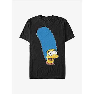 The Simpsons T-Shirts - The Simpsons Marge Face Image T-Shirt