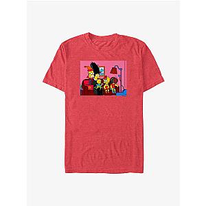 The Simpsons T-Shirts - The Simpsons Horror Couch T-Shirt