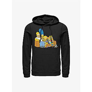 The Simpsons Hoodies - The Simpsons Family Couch Hoodie