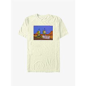 The Simpsons T-Shirts - The Simpsons Kang &amp; Kodos Aliens Earth Capital T-Shirt