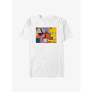 The Simpsons T-Shirts - The Simpsons Lisa Coffee T-Shirt