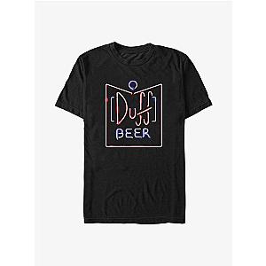 The Simpsons T-Shirts - The Simpsons Duff Beer Pub Sign T-Shirt