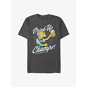 The Simpsons T-Shirts - The Simpsons Moe Drink Up, Chumps! T-Shirt