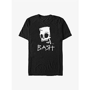 The Simpsons T-Shirts - The Simpsons Bart Skull Punk T-Shirt