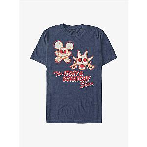 The Simpsons T-Shirts - The Simpsons The Itchy &amp; Scratchy Show Line T-Shirt