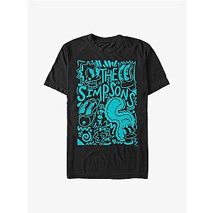 The Simpsons T-Shirts - The Simpsons Family Pop Art T-Shirt