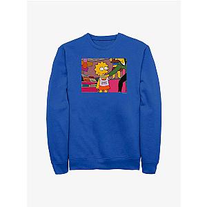 The Simpsons Sweatshirts - The Simpsons Sassy Lisa Crew Sweatshirt