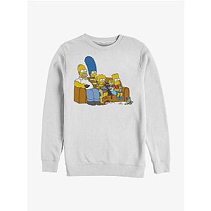 The Simpsons Sweatshirts - The Simpsons Family Couch Crew Sweatshirt