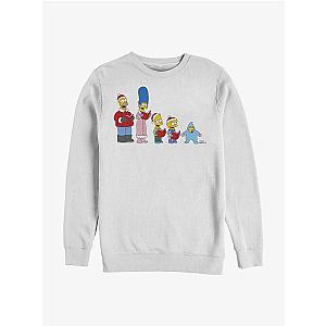 The Simpsons Sweatshirts - The Simpsons Family Carols Crew Sweatshirt