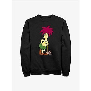 The Simpsons Sweatshirts - The Simpsons Sideshow Bob Crew Sweatshirt