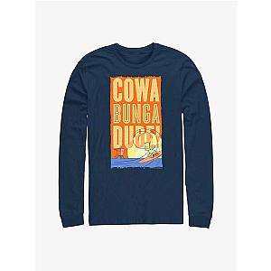 The Simpsons Long Sleeves - The Simpsons Bart Cowa Bunga Dude Long-Sleeve T-Shirt