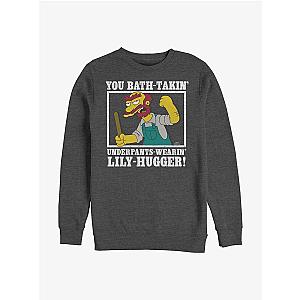 The Simpsons Sweatshirts - The Simpsons Groundskeeper Willie Crew Sweatshirt