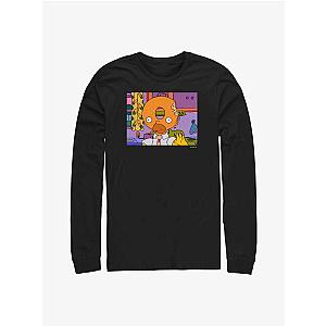 The Simpsons Long Sleeves - The Simpsons Donut Head Homer Long-Sleeve T-Shirt