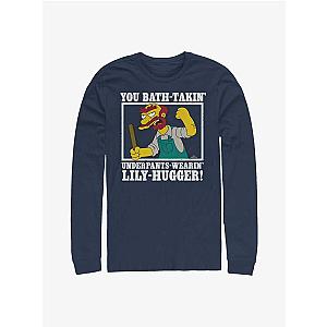 The Simpsons Long Sleeves - The Simpsons Groundskeeper Willie Long-Sleeve T-Shirt