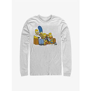 The Simpsons Long Sleeves - The Simpsons Family Couch Long-Sleeve T-Shirt