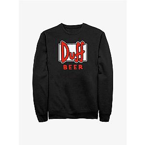 The Simpsons Sweatshirts - The Simpsons Duff Beer Crew Sweatshirt