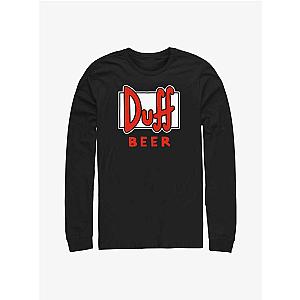 The Simpsons Long Sleeves - The Simpsons Duff Beer Long-Sleeve T-Shirt