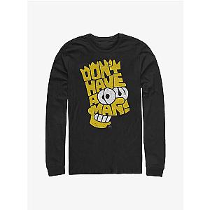 The Simpsons Long Sleeves - The Simpsons Bart Don't Have A Cow Man Long-Sleeve T-Shirt