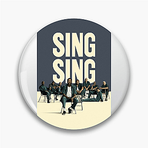 Music Never Locked Up Sing Sing Pins