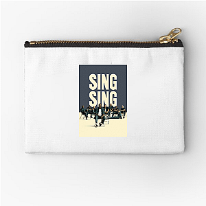 Music Never Locked Up Sing Sing Zipper Pouches