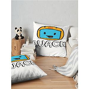 Skeppy Quack Diamond Boy Throw Pillow Premium Merch Store