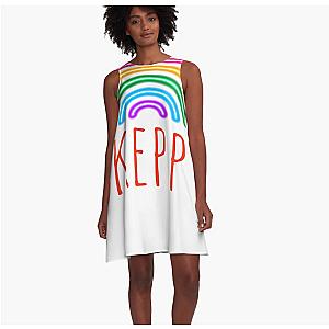 Rainbow Skeppy A-Line Dress Premium Merch Store