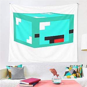 Skeppy Diamond Boy Blue Corlor Tapestry Premium Merch Store