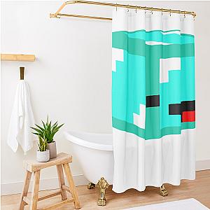 Skeppy Diamond Boy Blue Corlor Shower Curtain Premium Merch Store