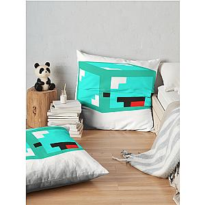 Skeppy Diamond Boy Blue Corlor Throw Pillow Premium Merch Store