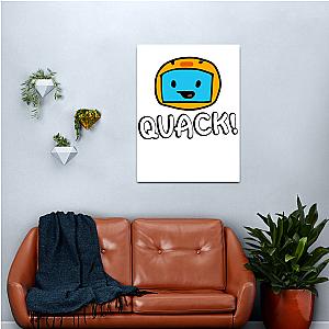 Skeppy Quack Diamond Boy Canvas Print Premium Merch Store