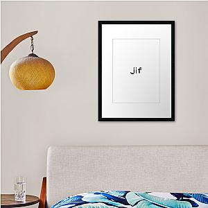 Skeppy Jif Meme Framed print Premium Merch Store