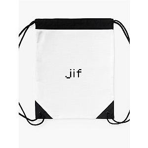 Skeppy Jif Meme Drawstring Bag Premium Merch Store