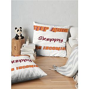 Skeppy Step Aside Incoming Fan Throw Pillow Premium Merch Store