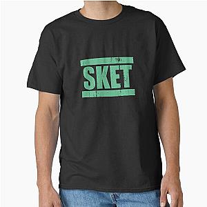 SKET Dance - SKET Acronym Green Distressed Classic T-Shirt