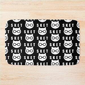 SKET Dance - SKET Dan Symbol with Acronym Bath Mat