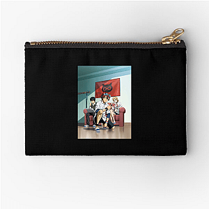 School Life Support Club Sket Dance Zipper Pouches