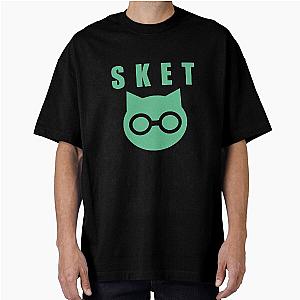 SKET Dance Symbol with Acronym (Green) Oversized T-Shirt