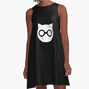 SKET Dance - SKET Dan Symbol Distressed A-Line Dress