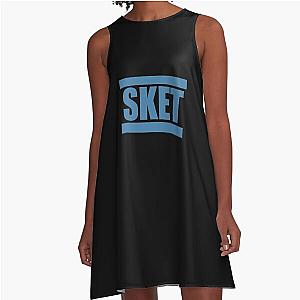 SKET Dance Acronym (Blue) A-Line Dress