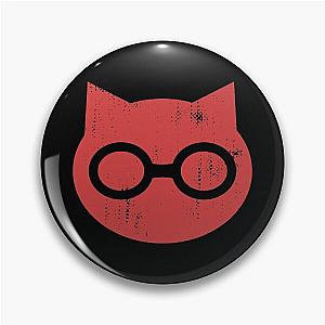 SKET Dance - SKET Dan Symbol (Red) Distressed Pin