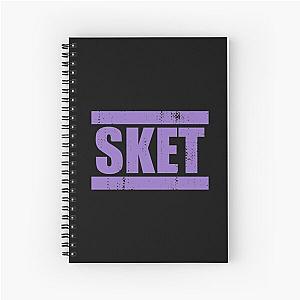 SKET Dance Acronym Distressed Spiral Notebook
