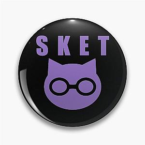 SKET Dance - SKET Dan Symbol with Acronym Pin