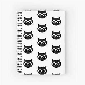 SKET Dance - Sket Dan Symbol Black Distressed Spiral Notebook