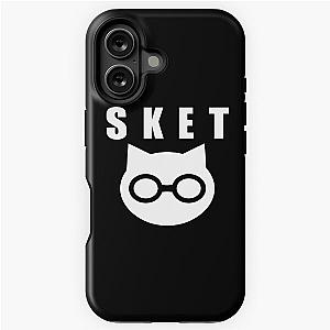 SKET Dance - SKET Dan Symbol with Acronym White iPhone Tough Case