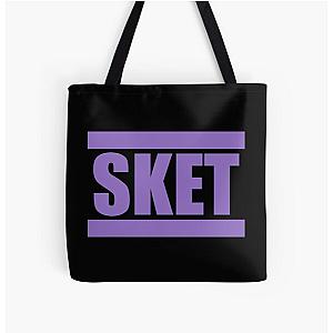 SKET Dance Acronym (Purple) All Over Print Tote Bag