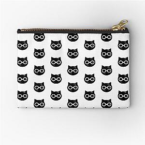 SKET Dance Symbol (Black) Distressed Zipper Pouch