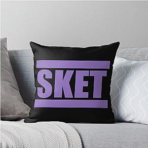 SKET Dance - SKET Acronym Purple Throw Pillow