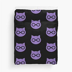 SKET Dance - SKET Dan Symbol (Purple) Distressed Duvet Cover